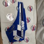 Suzuki OE: Seitendeckel rechts 47111-44B00 bl1, Gebraucht