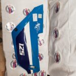 Suzuki OE: Seitendeckel links 47210-36A10 bl4, Gebraucht