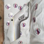 Suzuki OE: Seitendeckel links 47210-48B20 gr2, Gebraucht
